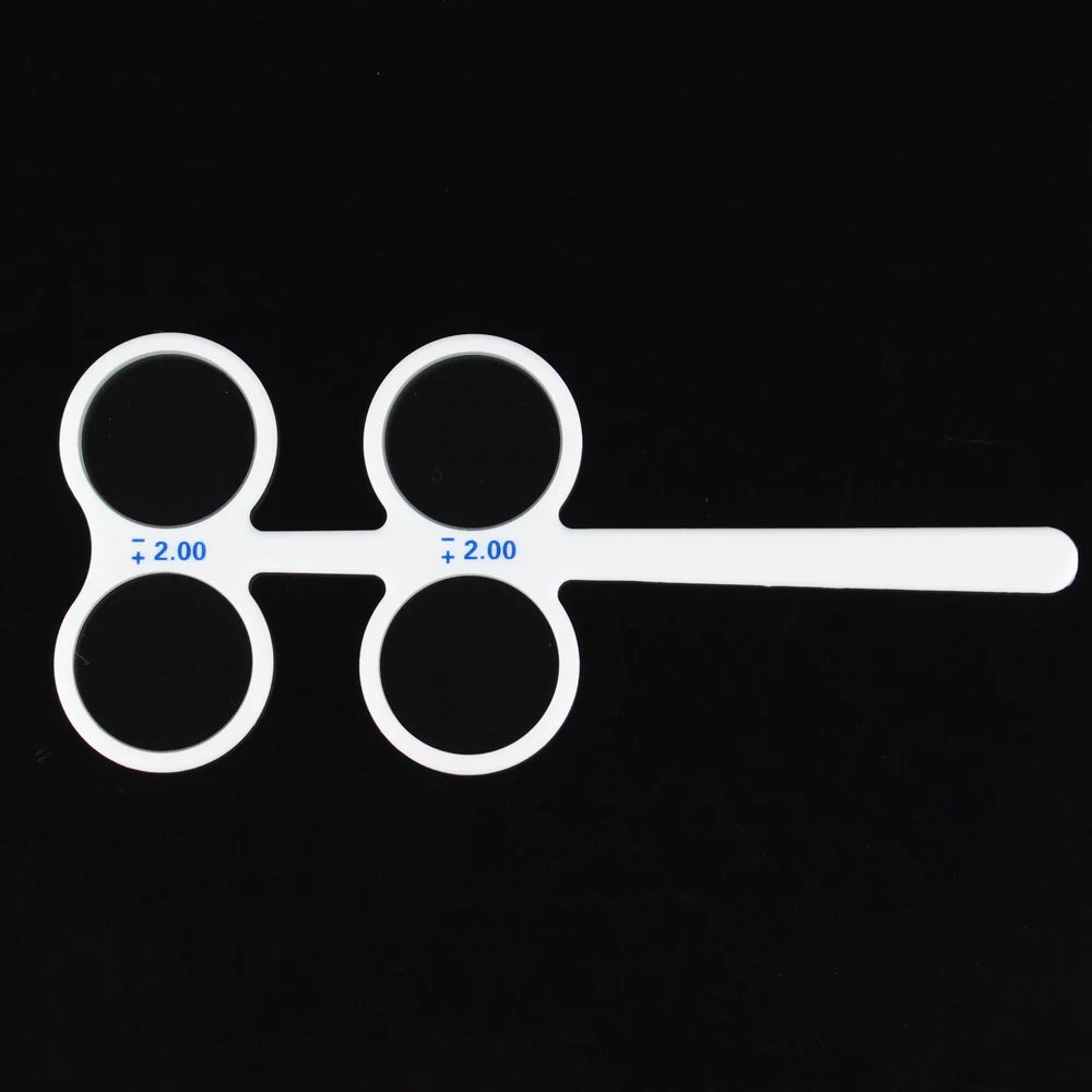 Accommodative Confirmation Flippers (4-Lens Optical Test)
