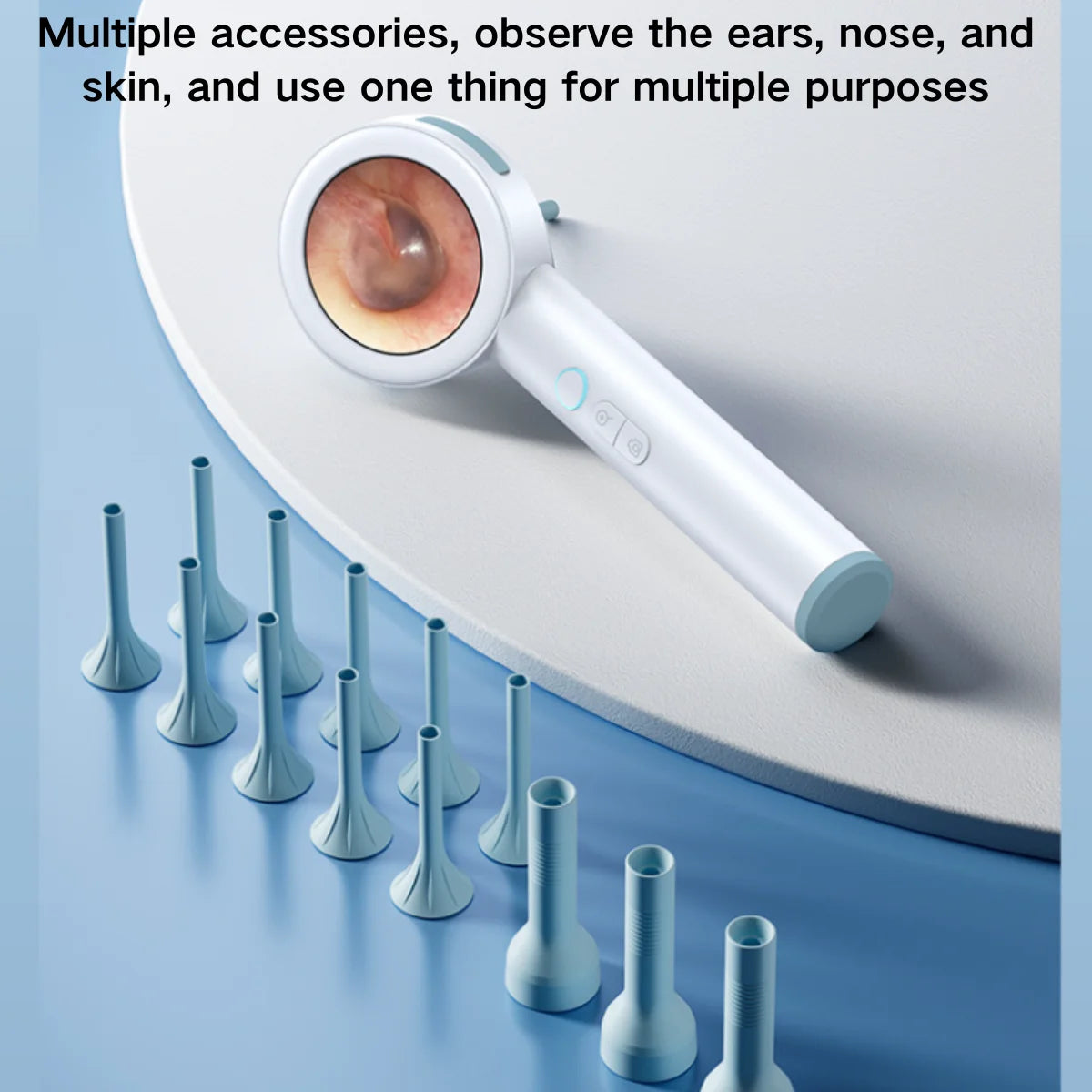 HD Digital Visual Otoscope (Integrated 1.8" Diagnostic Screen)