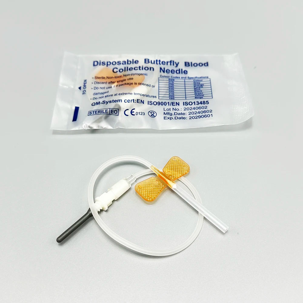 Preclinical Simulation Butterfly Blood Collection Needle Set (50-Pack)