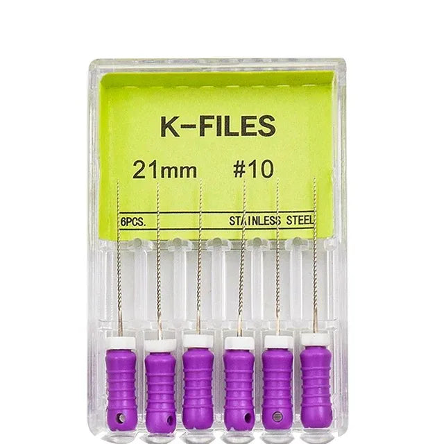 JUMTOP K-Files Endodontic Set (21/25mm)