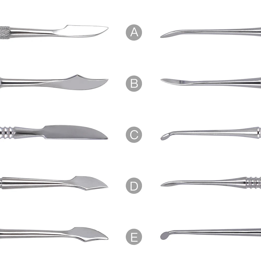 Wax Carving & Plaster Spatula Set (10-Piece)