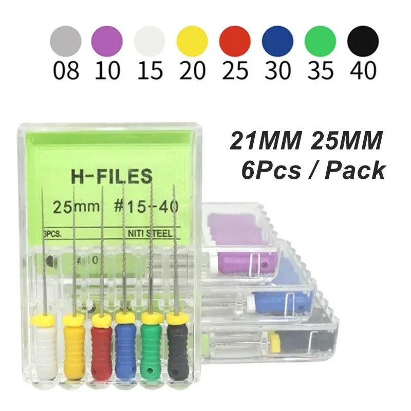 H-Files (21/25/31mm, 6-Pack)