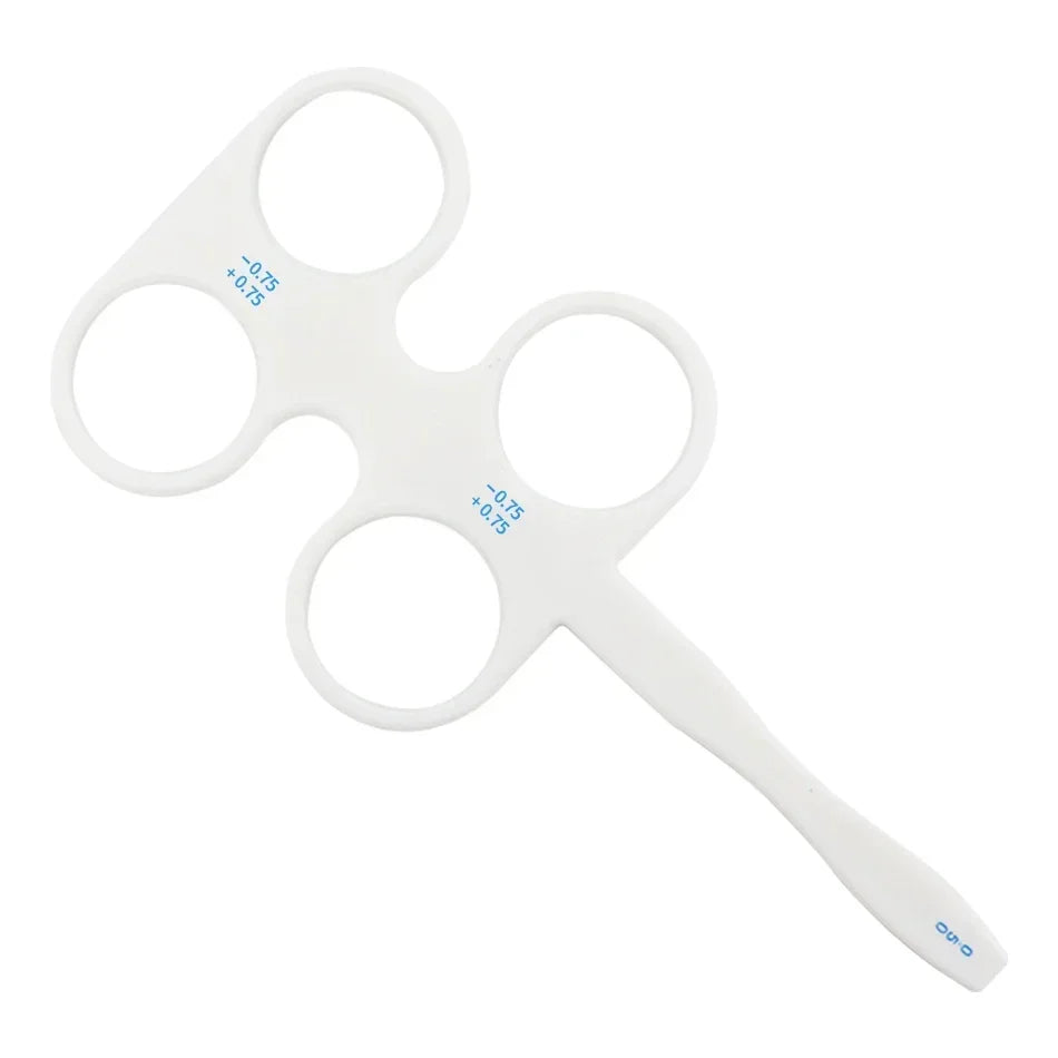 Accommodative Confirmation Flippers (4-Lens Optical Test)