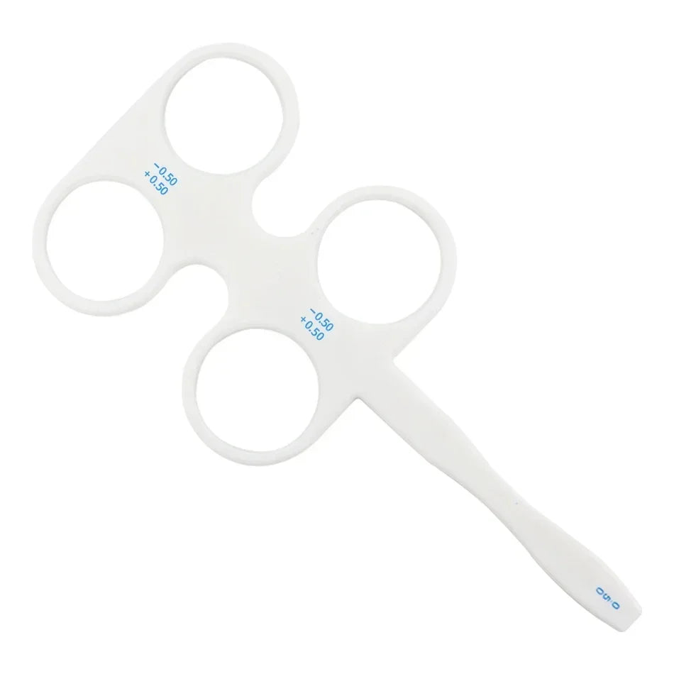 Accommodative Confirmation Flippers (4-Lens Optical Test)