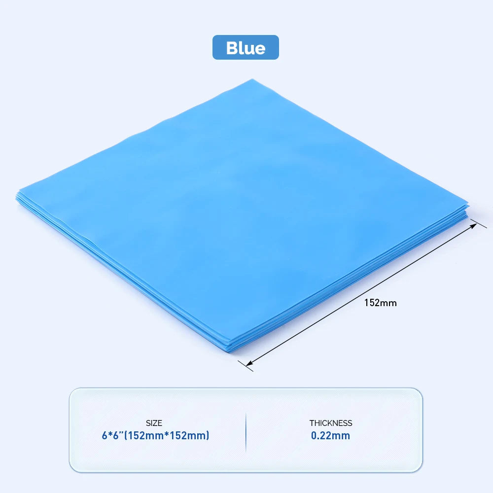 AZDENT Latex Rubber Dam Sheets (36-Pack, 6x6")