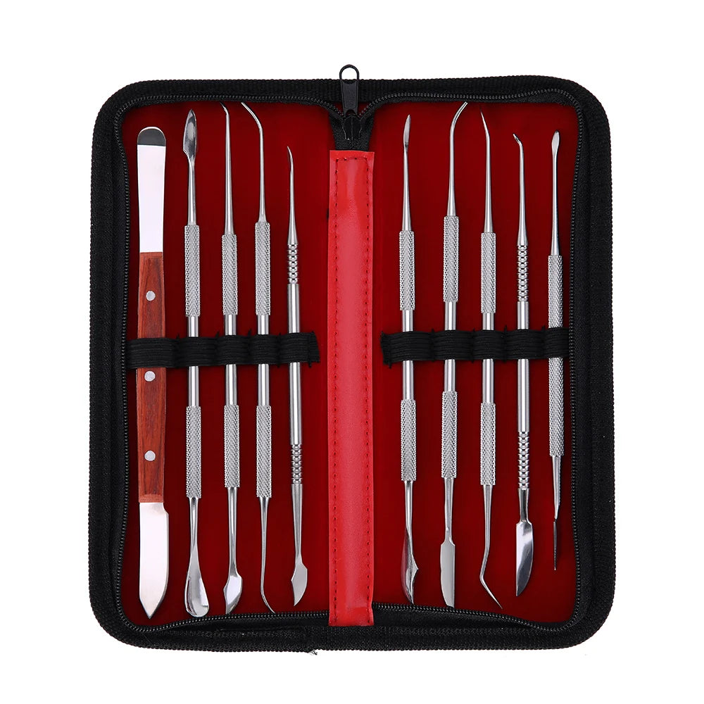 Wax Carving & Plaster Spatula Set (10-Piece)
