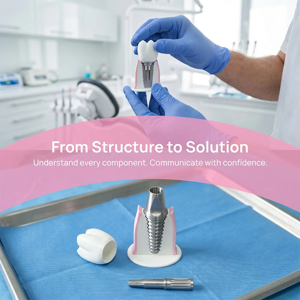 Detachable Implant Demonstration Model (Large)