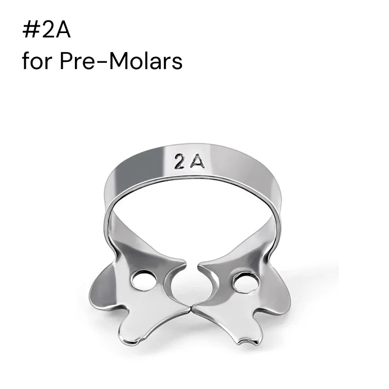 Stainless Steel Rubber Dam Clamps