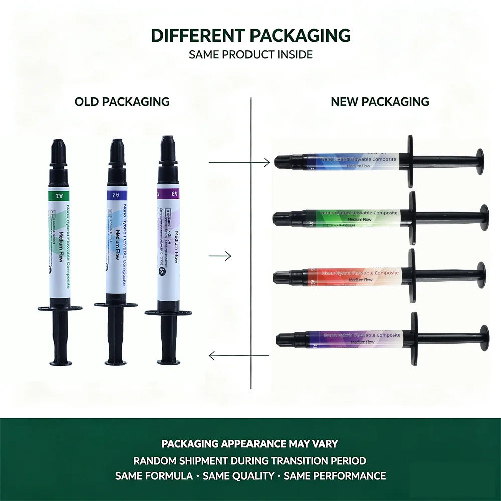 Flowable Light-Cure Composite Resin (Shade Range)