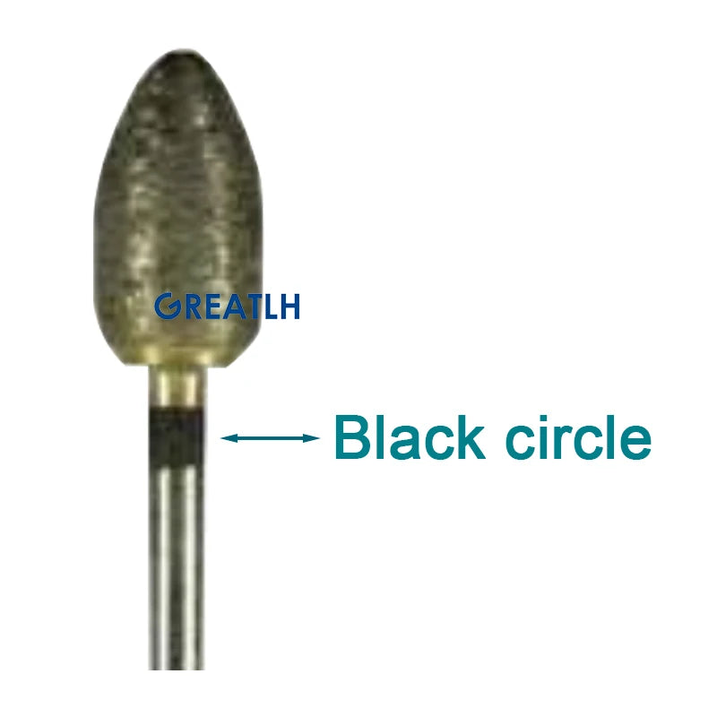 Fully Sintered Diamond Burs (HP Shank, Mixed Grit Set)