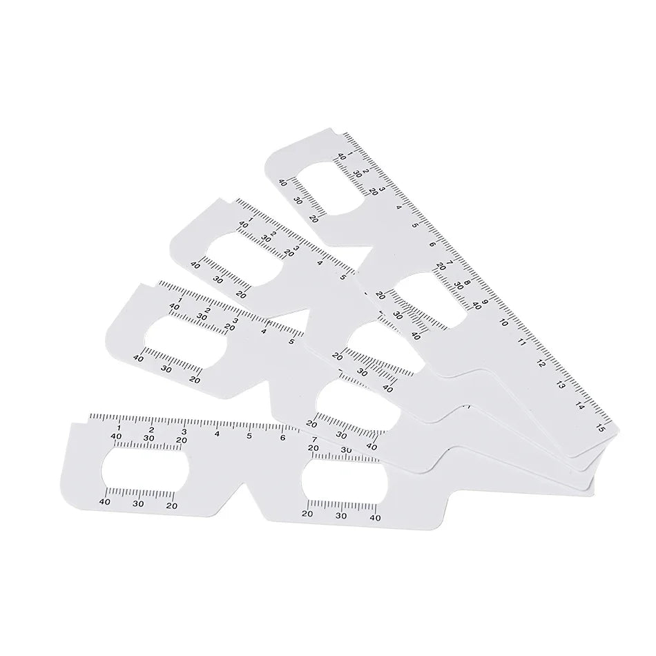 Preclinical PD (Pupillary Distance) Rulers & Occluder Set (5Pcs)