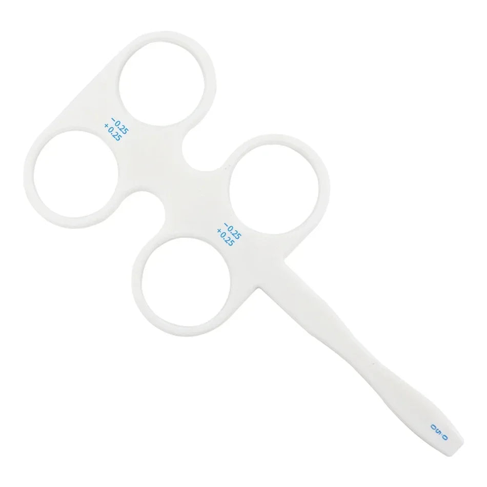 Accommodative Confirmation Flippers (4-Lens Optical Test)
