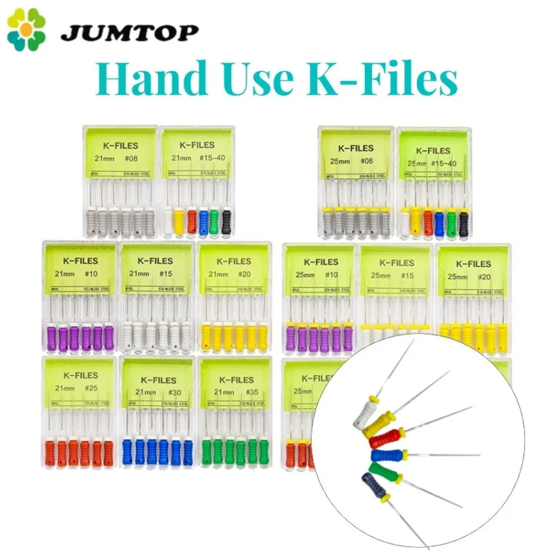 K-Files (21/25mm, 6-Pack)
