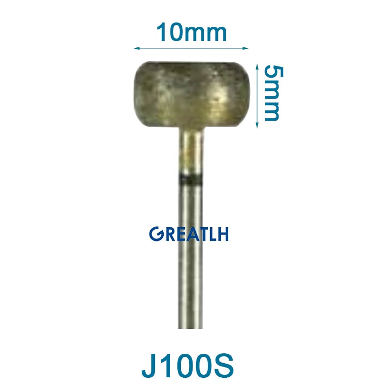 Fully Sintered Diamond Burs (HP Shank, Mixed Grit Set)