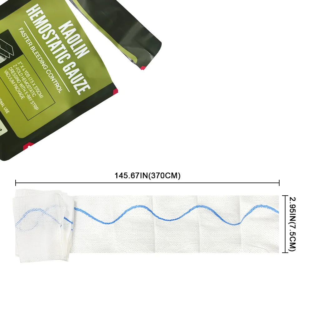 Z-Fold Hemostatic Practice Gauze (370cm)