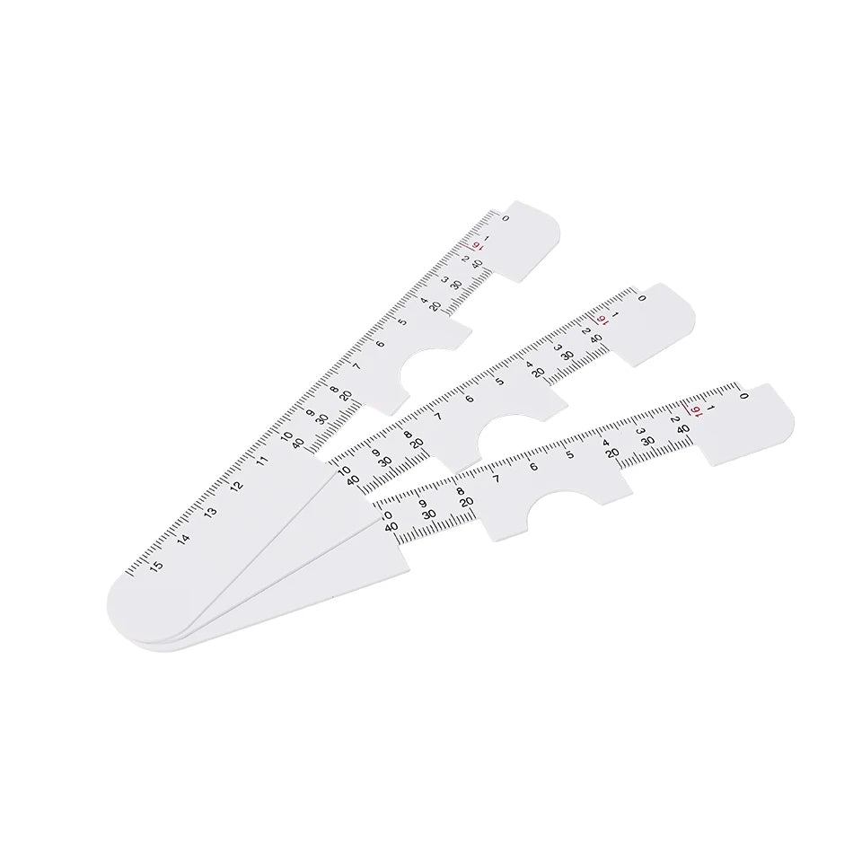 Preclinical PD (Pupillary Distance) Rulers & Occluder Set (5Pcs)