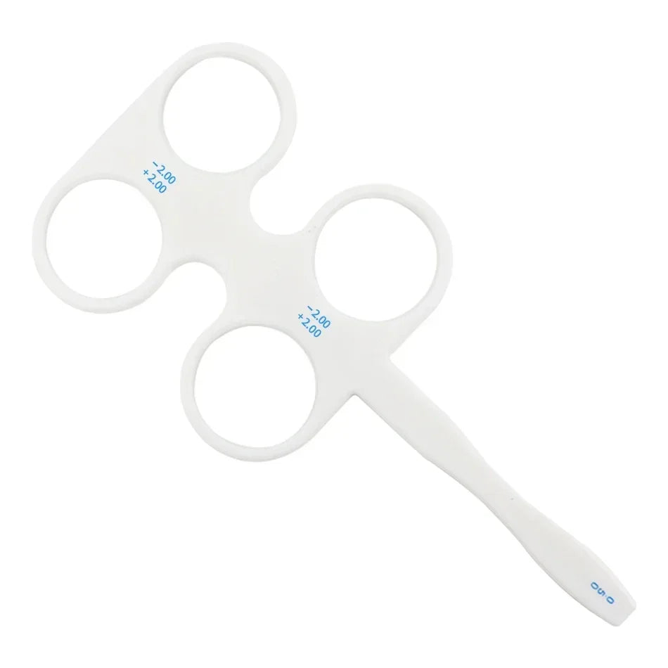 Accommodative Confirmation Flippers (4-Lens Optical Test)