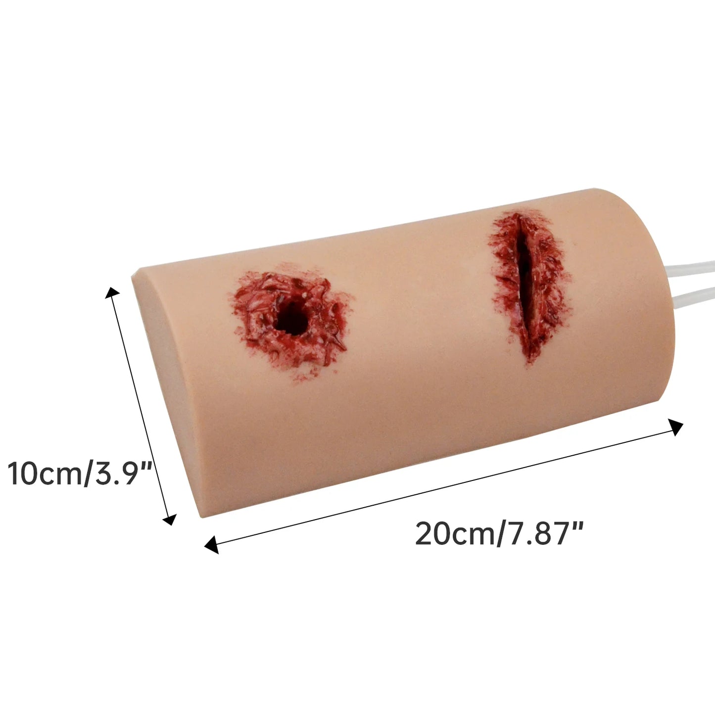 2-in-1 Wound Packing Trainer (Gunshot & Laceration)