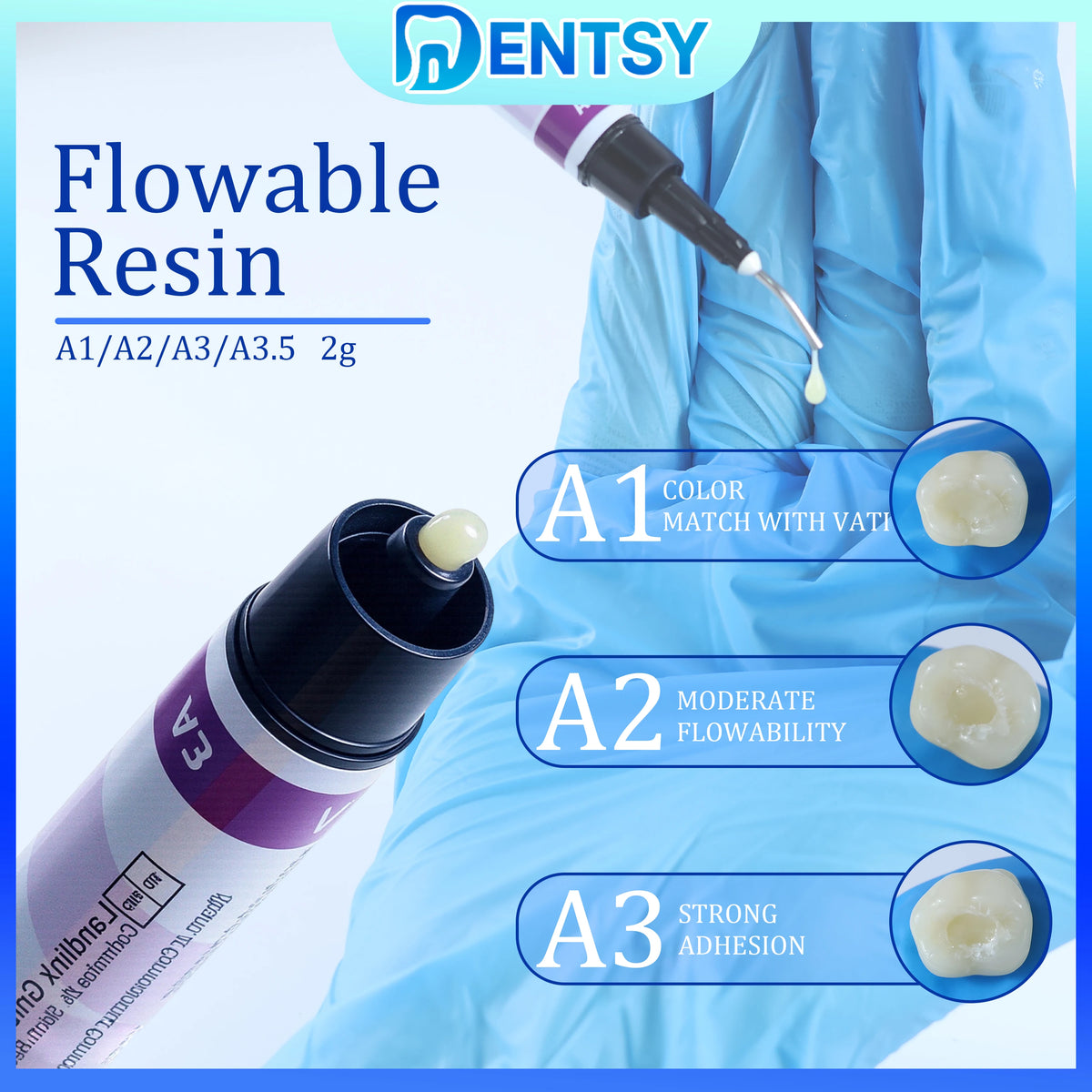 Flowable Light-Cure Composite Resin (Shade Range)